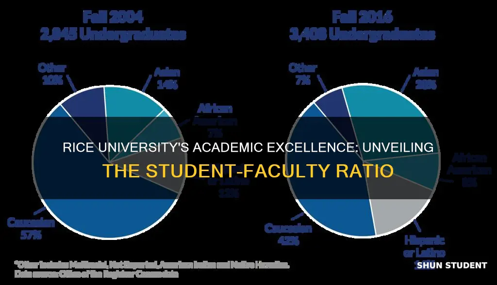 what is the student to faculty ratio at rice university