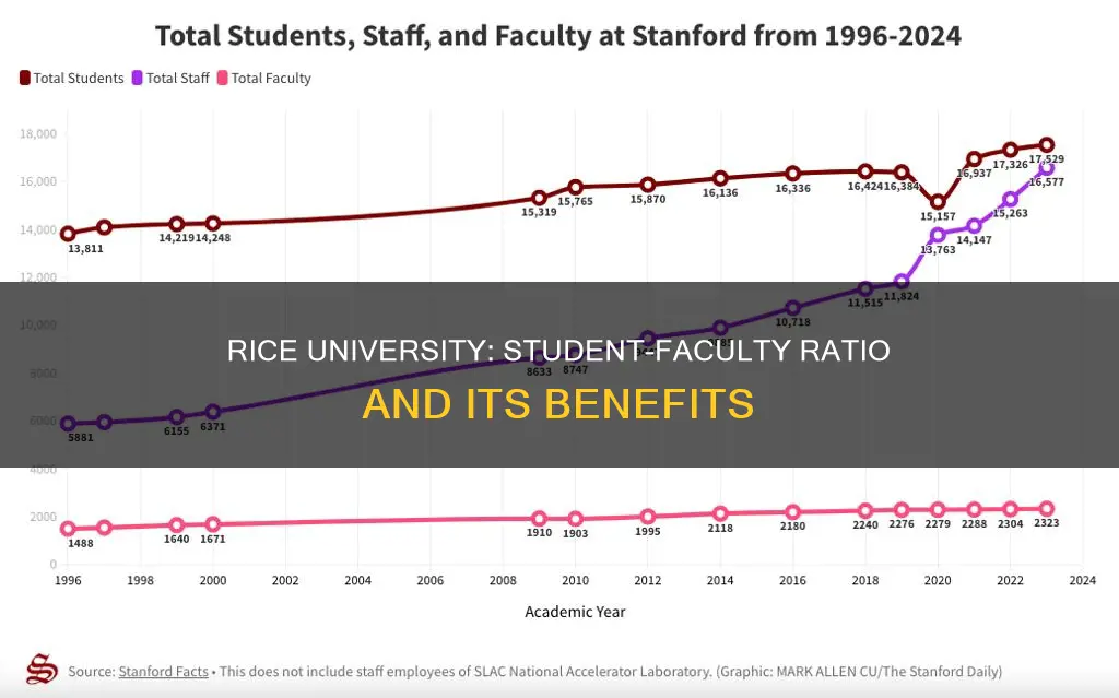 what is the student to faculty ratio at rice university