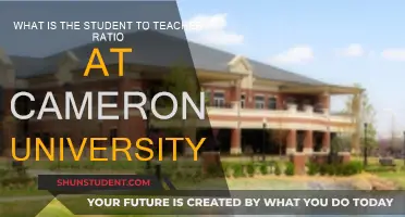 Unveiling Cameron University's Student-Teacher Ratio: Insights for Prospective Students