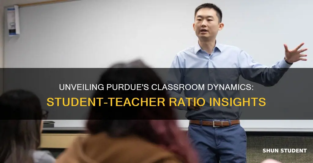 what is the student to teacher ratio at purdue university