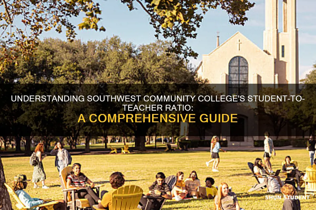 what is the student-to-teacher ratio in southwest community college