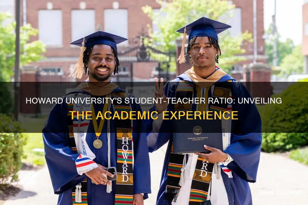 what is the students to faculty ratio at howard university