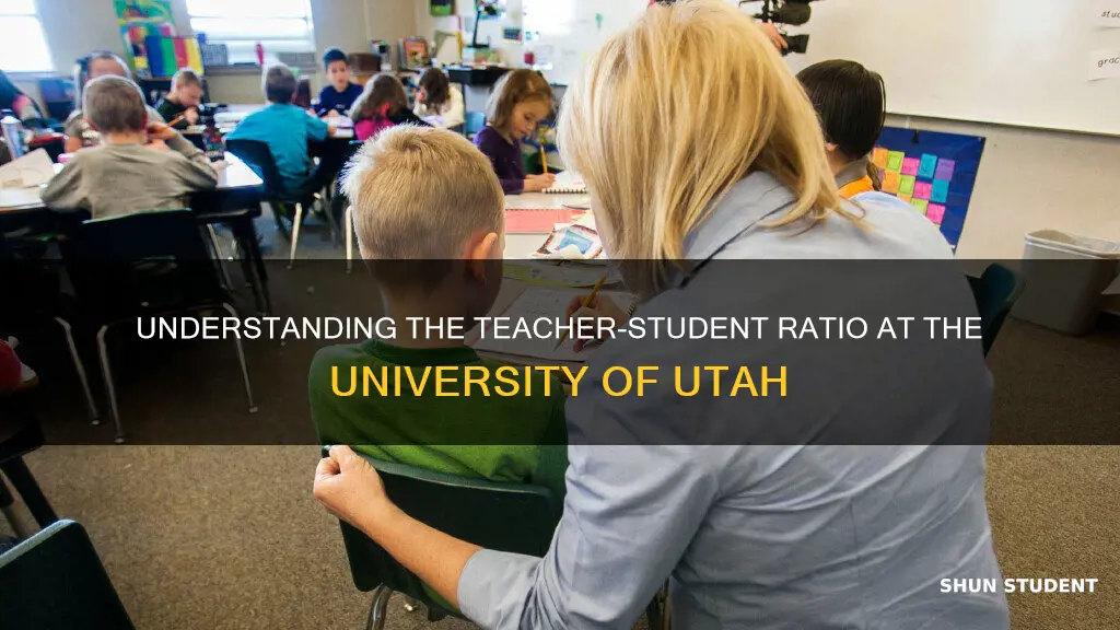 what is the teacher student ratio for university of utah