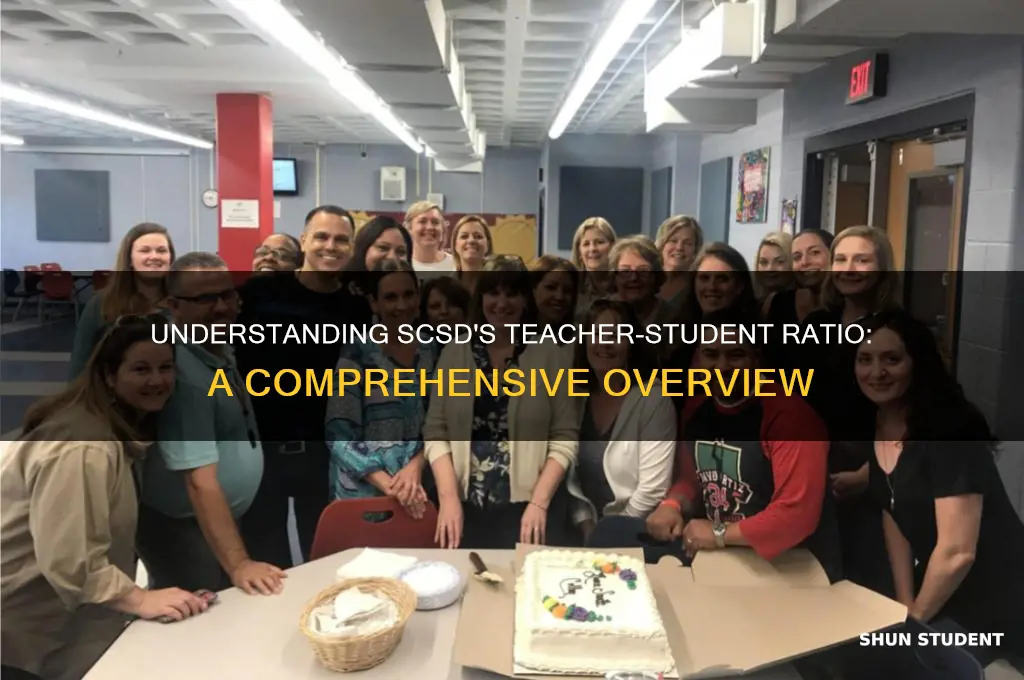 what is the teacher to student ratio in the scsd