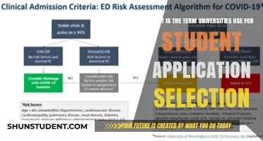 How Universities Select Students: The Admission Criteria