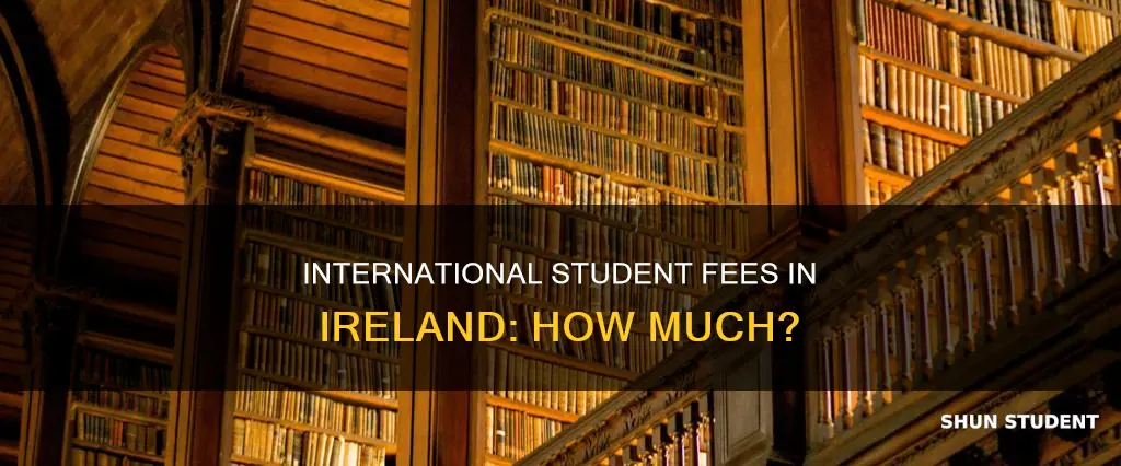 what is the tuition fee for international students in ireland