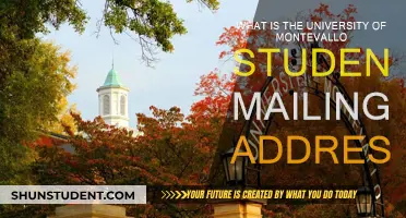 Uncover the University of Montevallo's Student Mailing Address