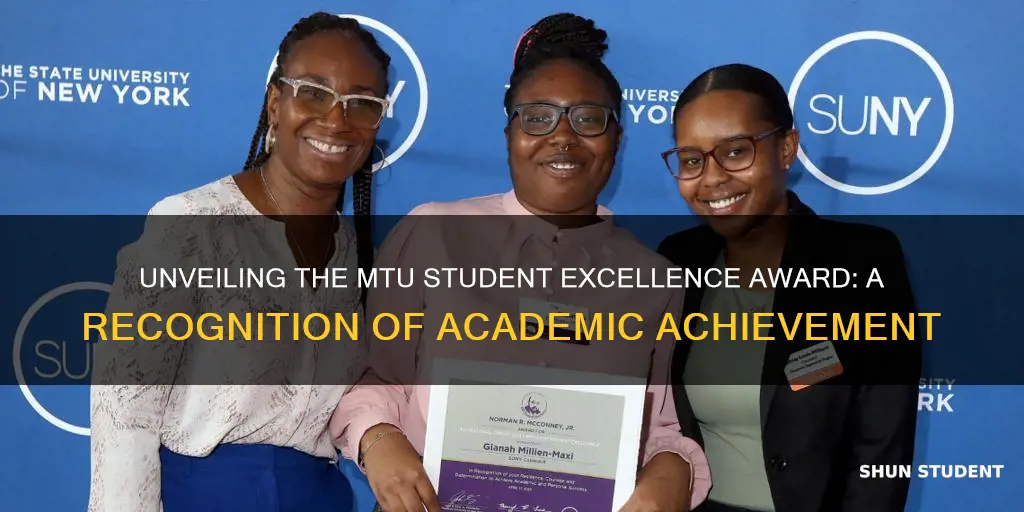 what is the university student award at michigan technological university