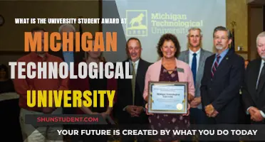 Michigan Tech's Student Award: Recognizing Excellence