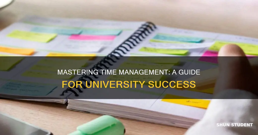 what is time management for university students