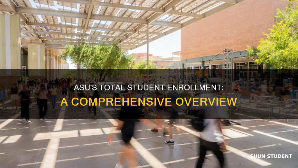 what is total student enrollment at arizona state university