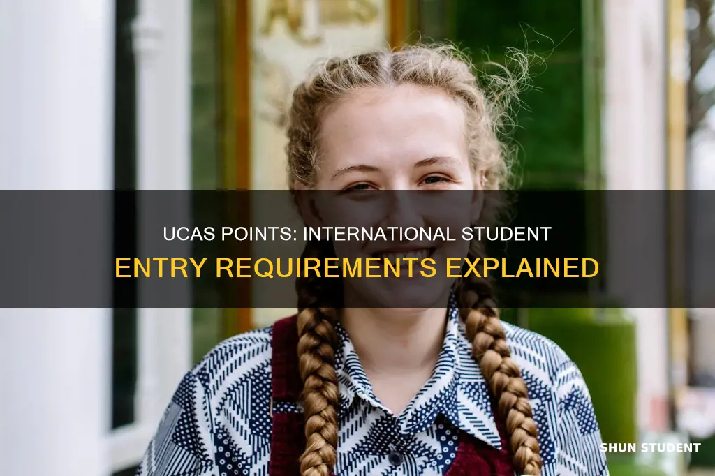 what is ucas points for international students