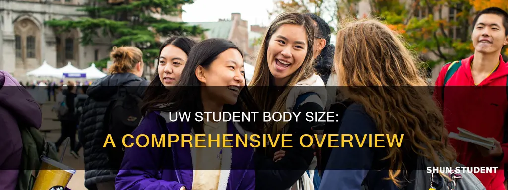 what is university of washington student bpody sizr