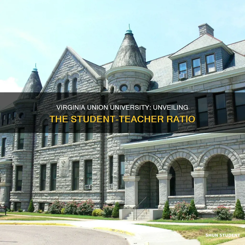 what is virginia union university student teacher ratio