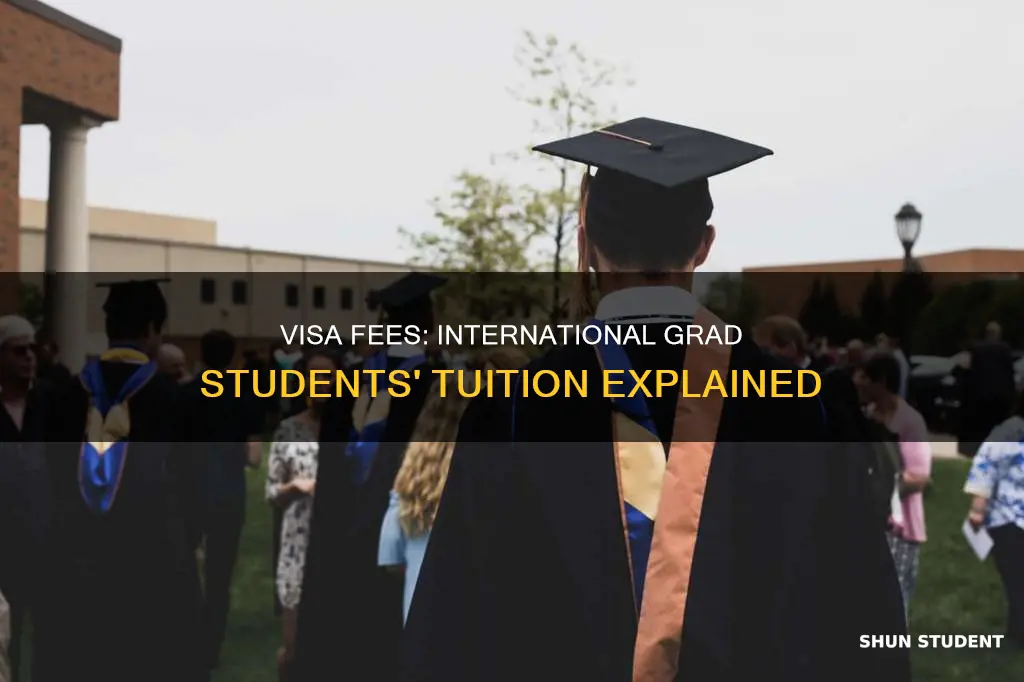 what is visa fee for international graduate students in tuition