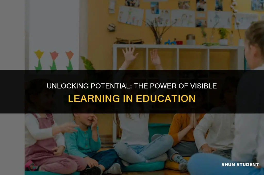 what is visible learning and its impact on students