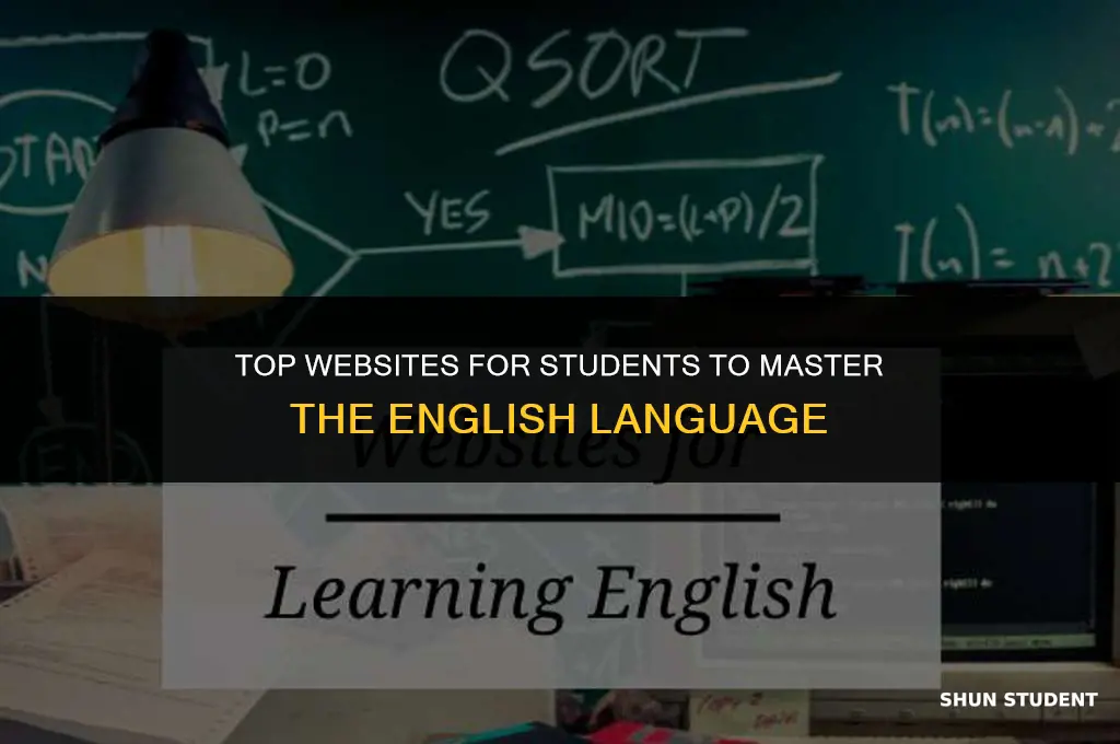 what is websites for students to learning english language