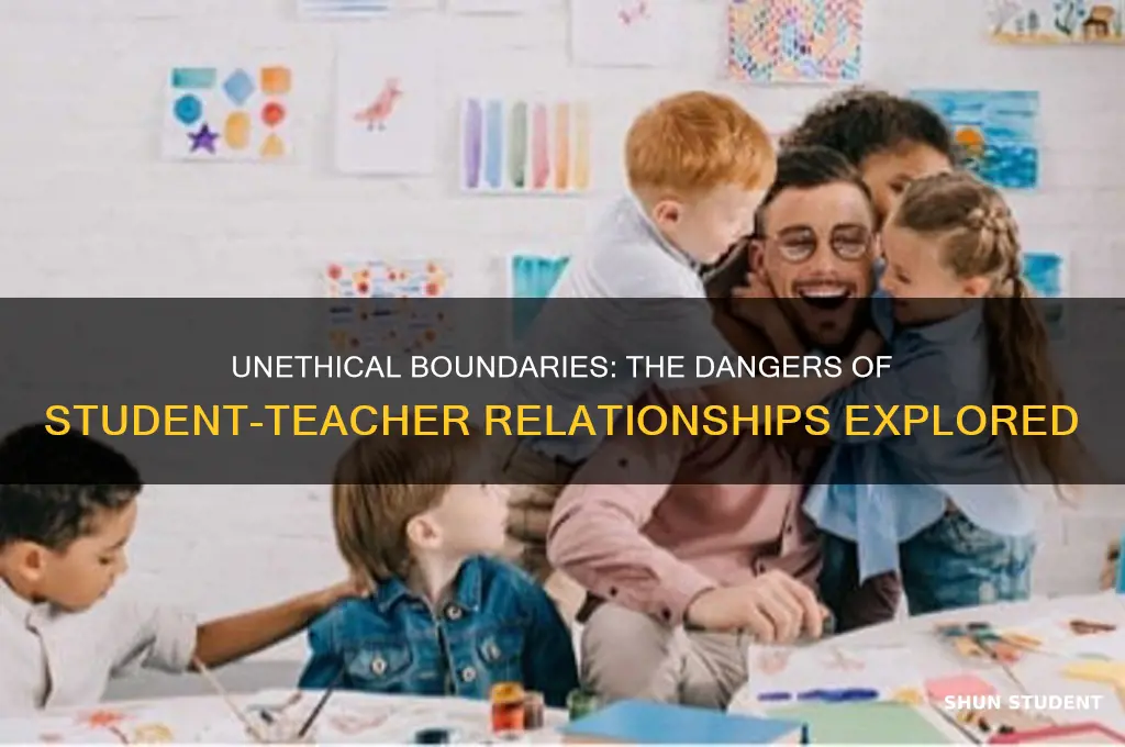 what is wrong with student teacher relationships