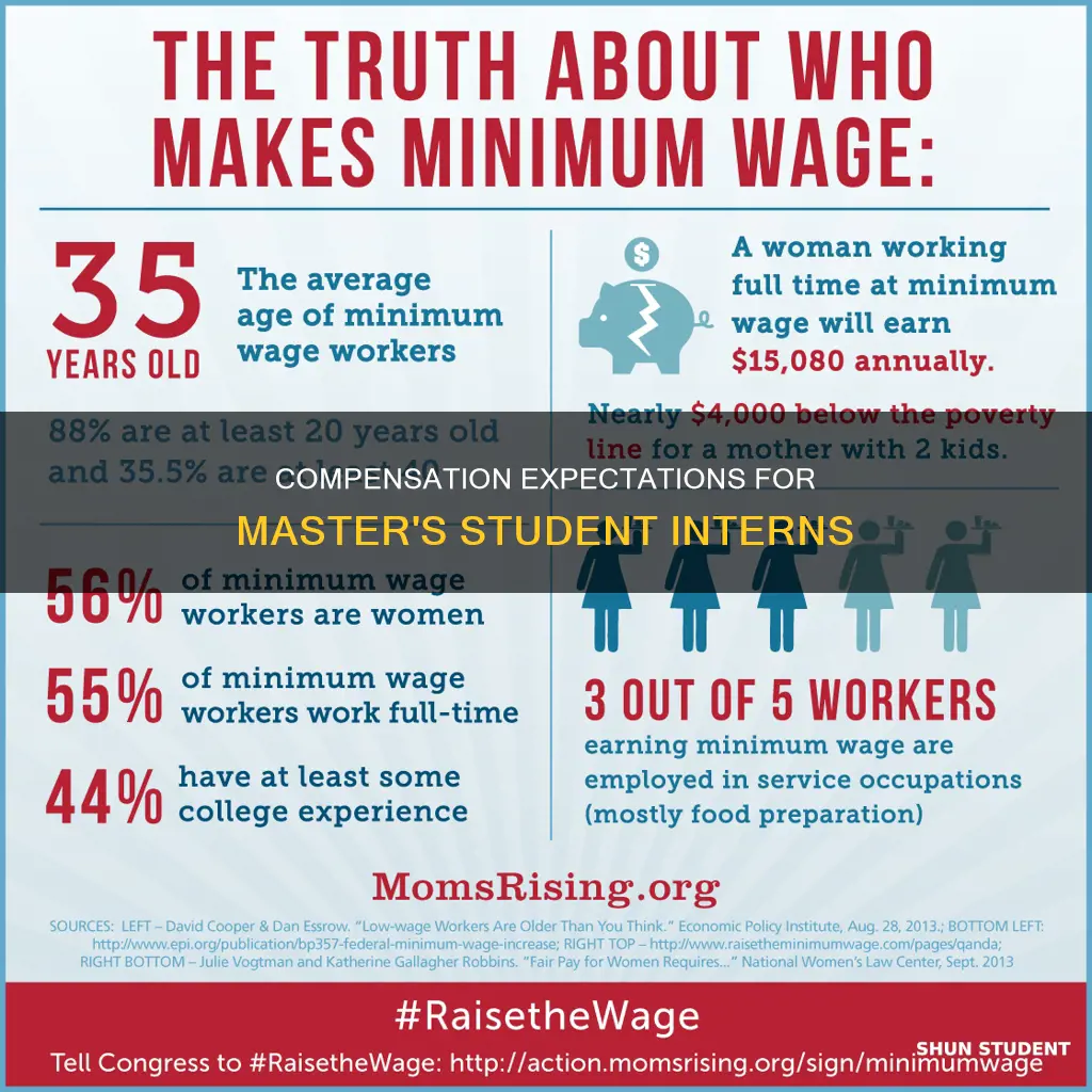 what is your desired minimum pay master student intern