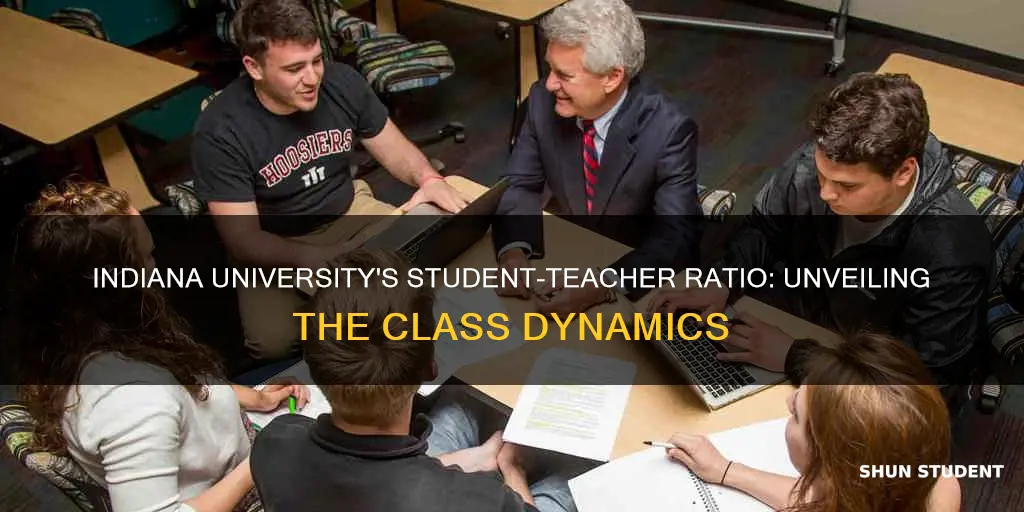 what isthe student to teacher ratio at indiana university