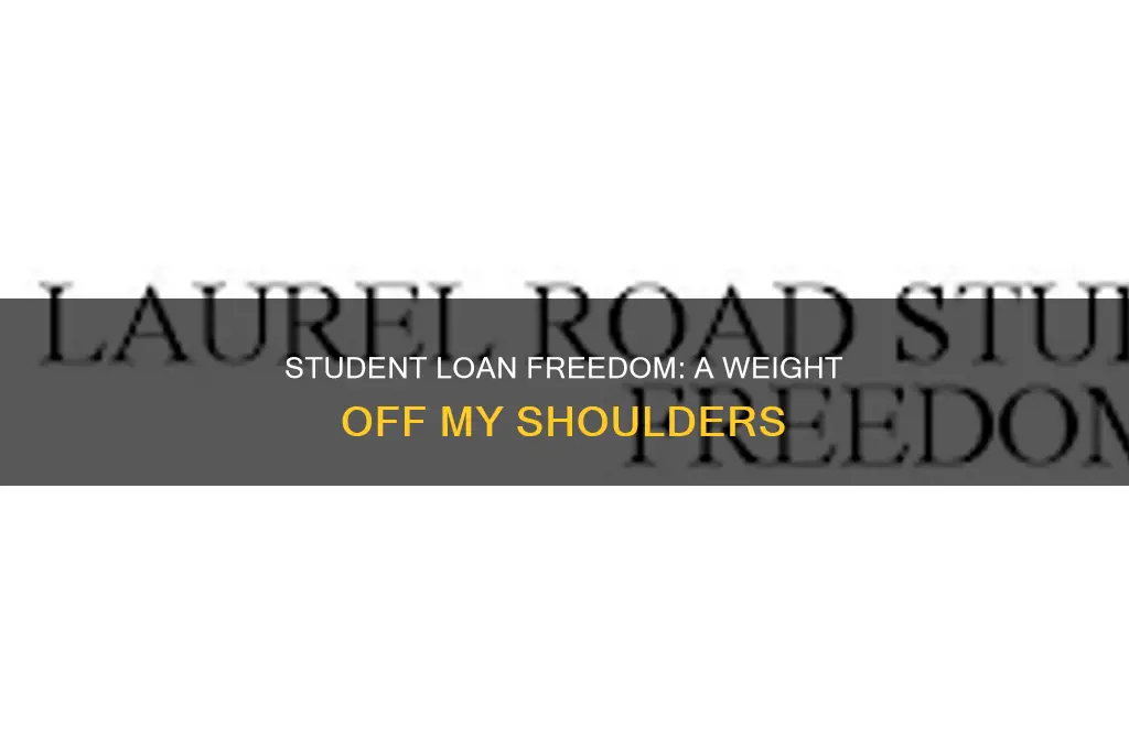 what it feels like to pay off student loans