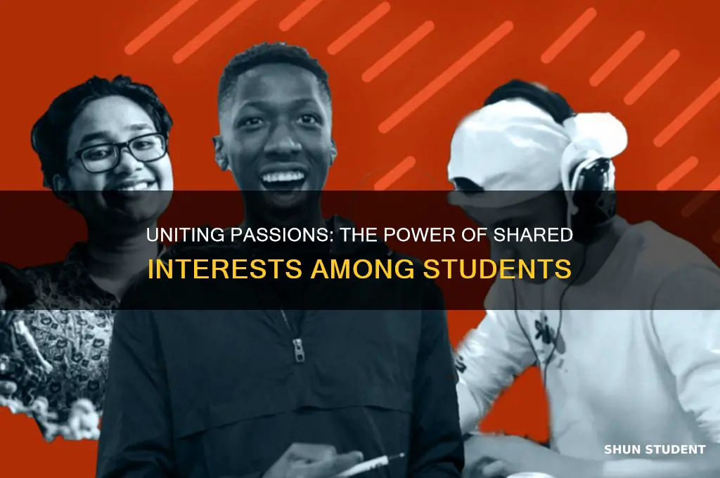 what it means to share common interest of students