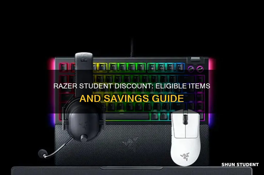 what items qualify for razer student discount