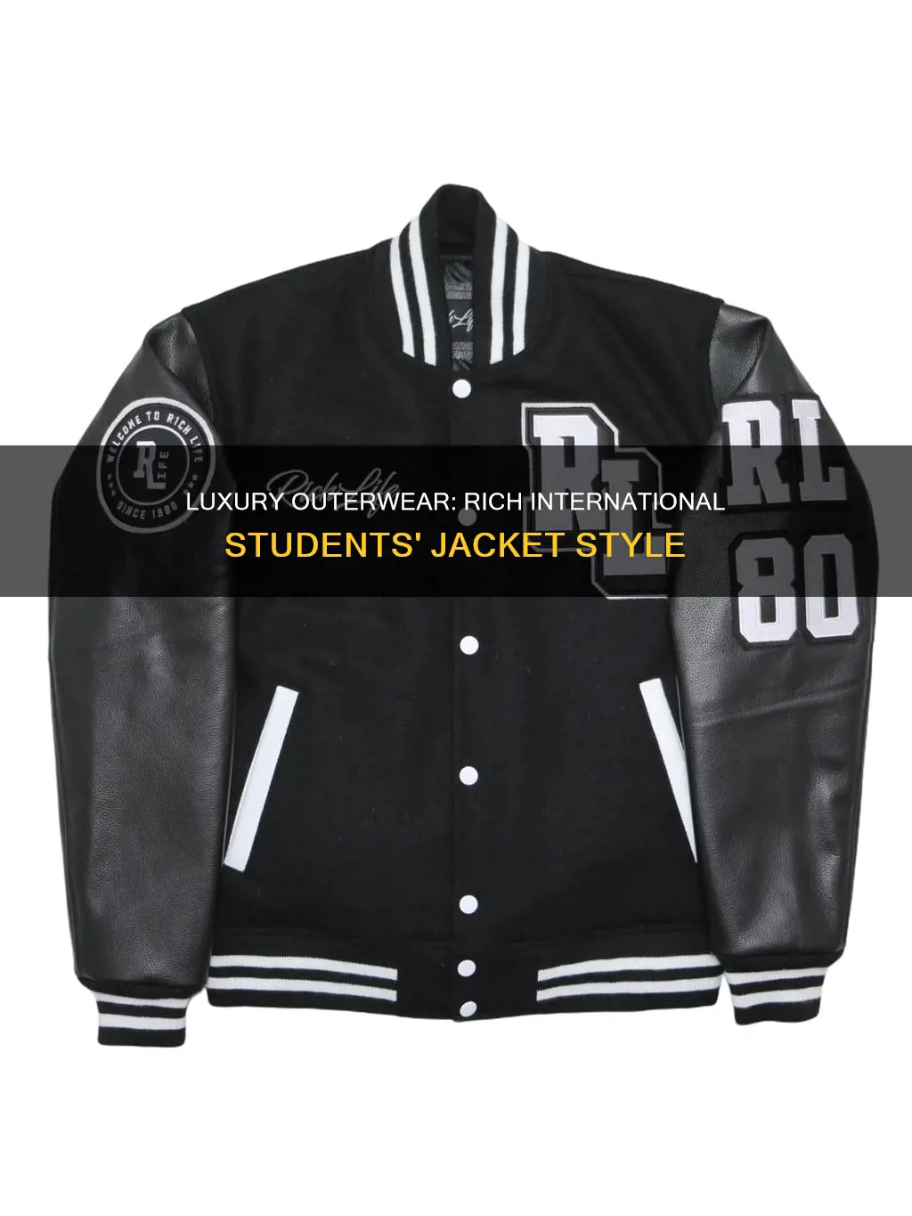 what jackets do rich international students wear