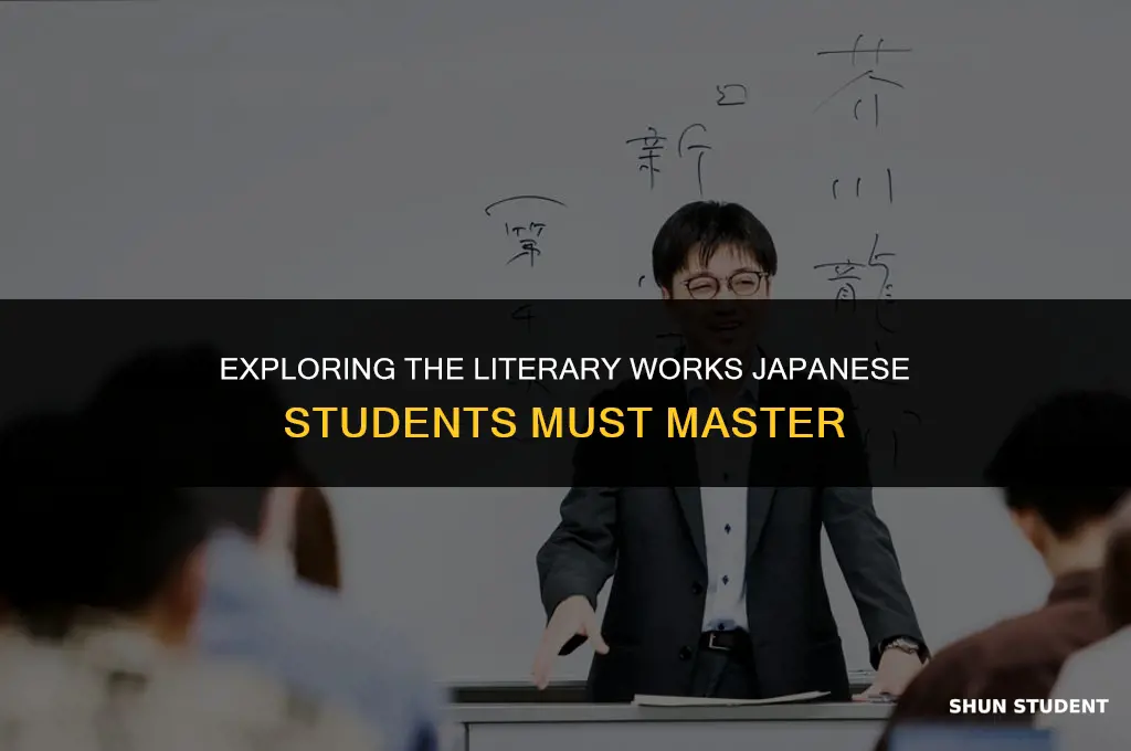 what jaoanese scriors do jaoan3se students have to learn