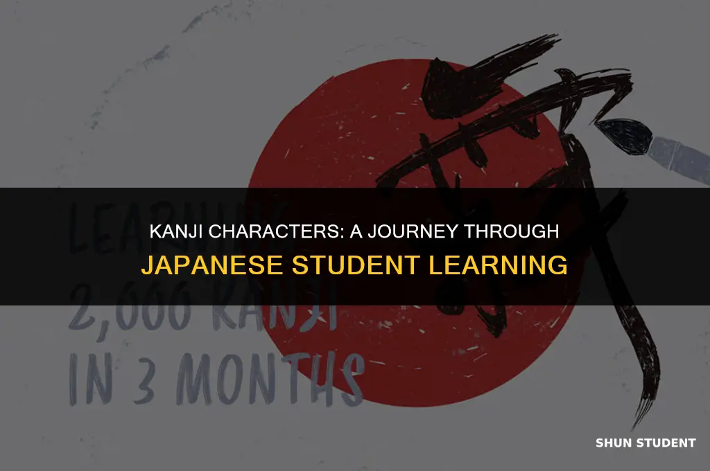 what kanji characters do japanese students learn