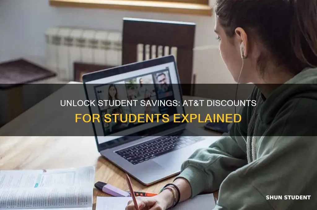 what kind of at&t discount does att give for students