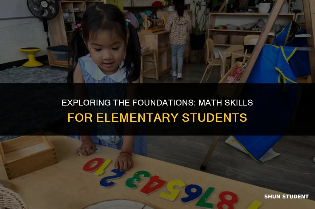 what kind of math do elementary students learn