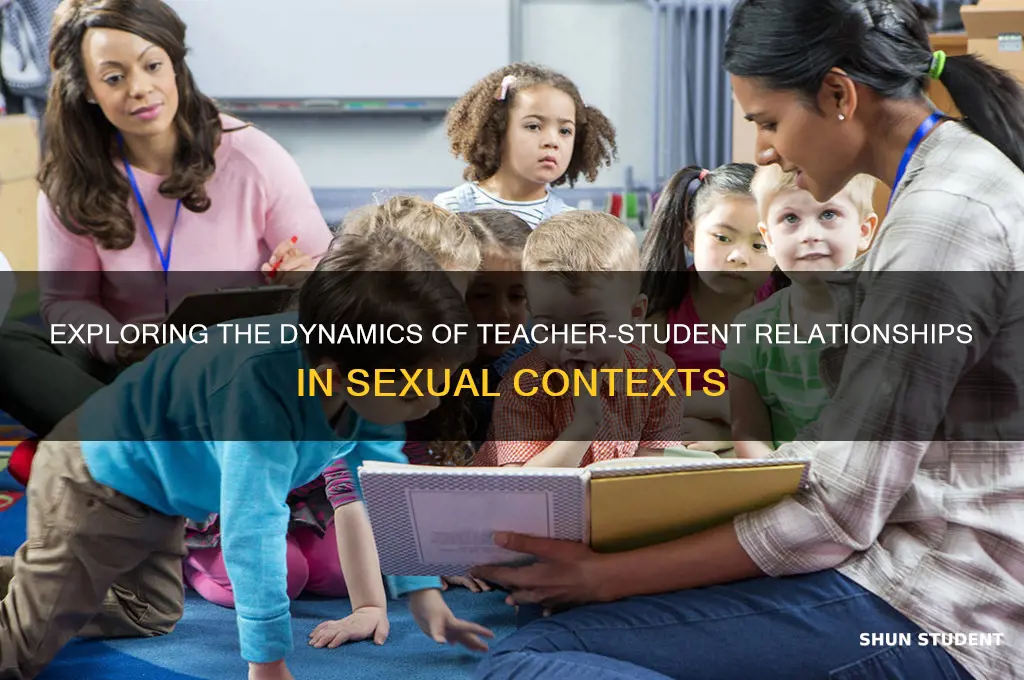 what kind of sex teacher student