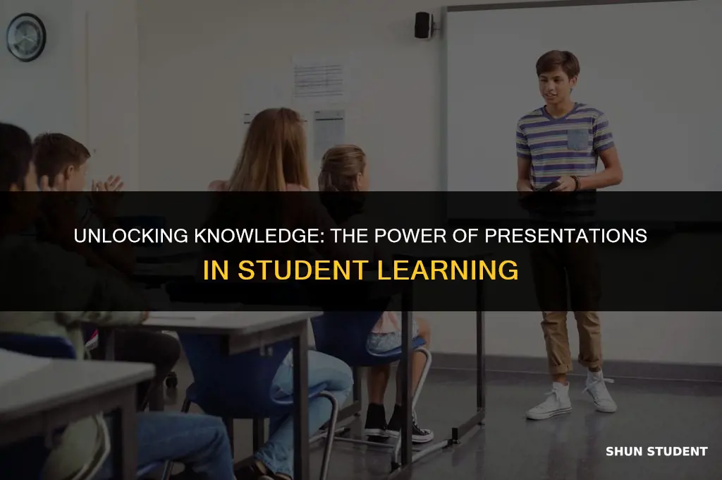 what kind of skills do students learn from presentations