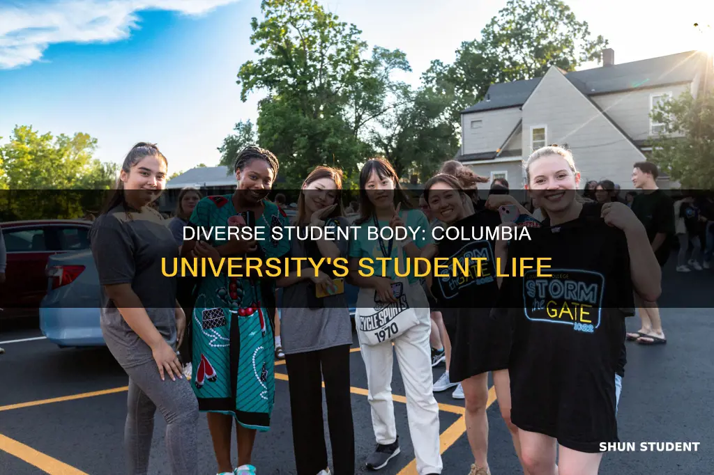 what kind of student body is there at columbia university