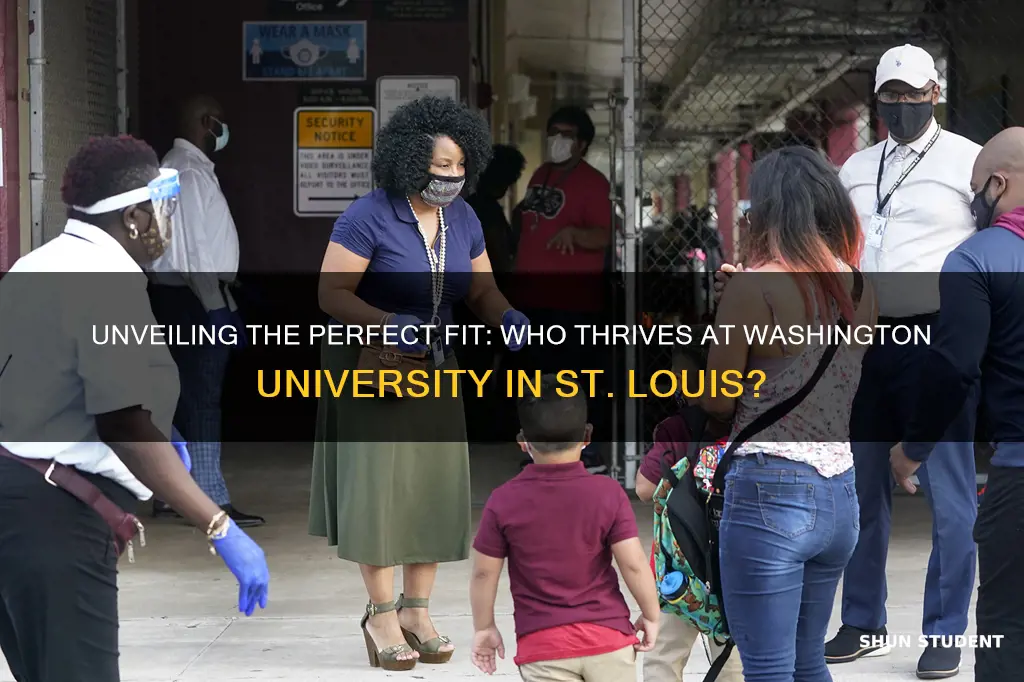 what kind of student fits washington university in st louis