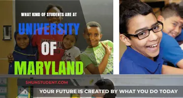Maryland Students: Diverse, Ambitious, and Determined
