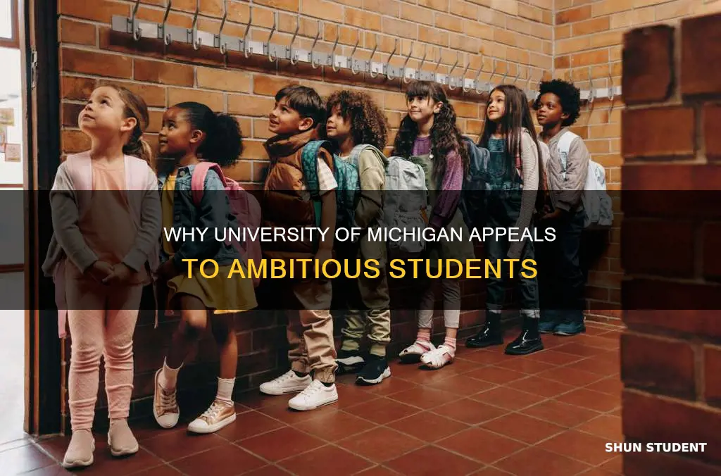 what kind of students should attend university of michigan