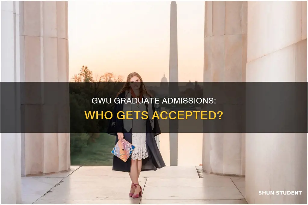 what kinds of graduate students does george washington university admit