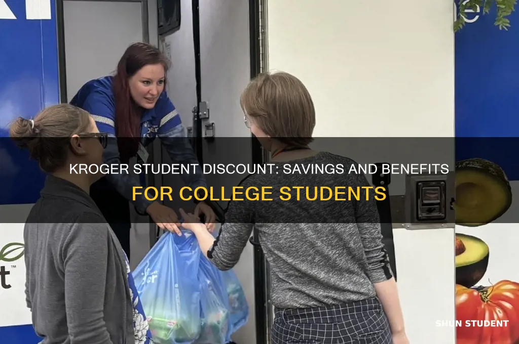 what kroger gives student discount
