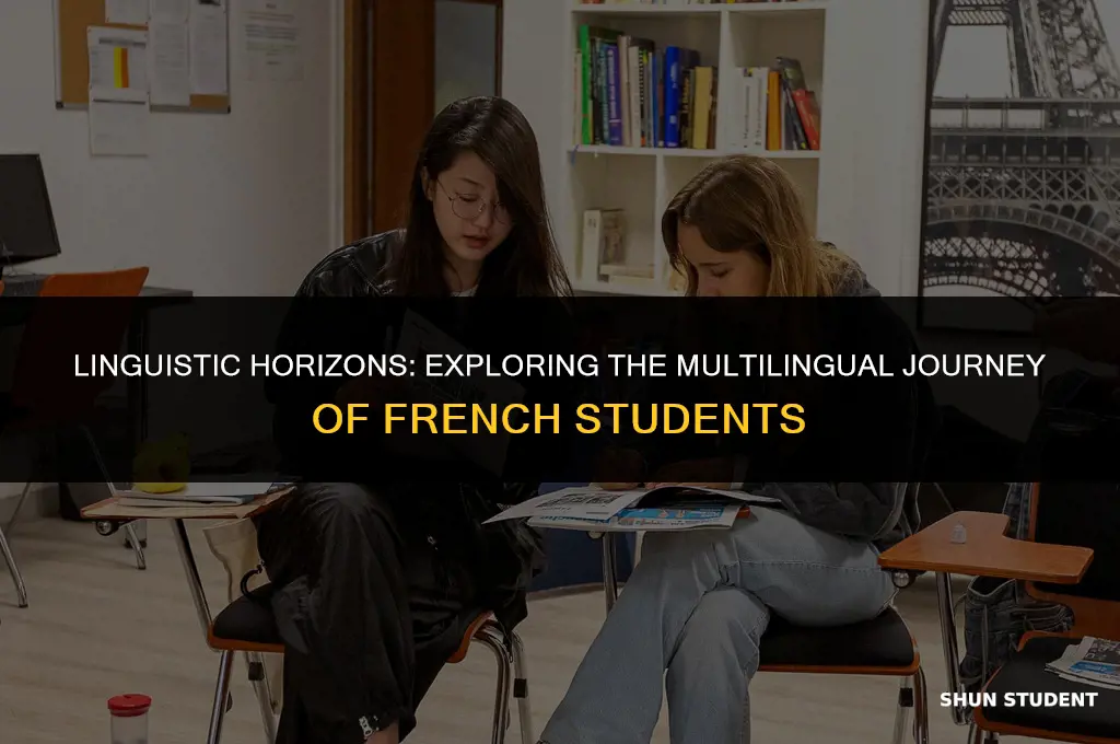 what languages do french students learn
