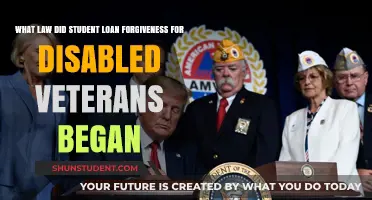 Student Loan Forgiveness for Disabled Veterans: The Law's Origin