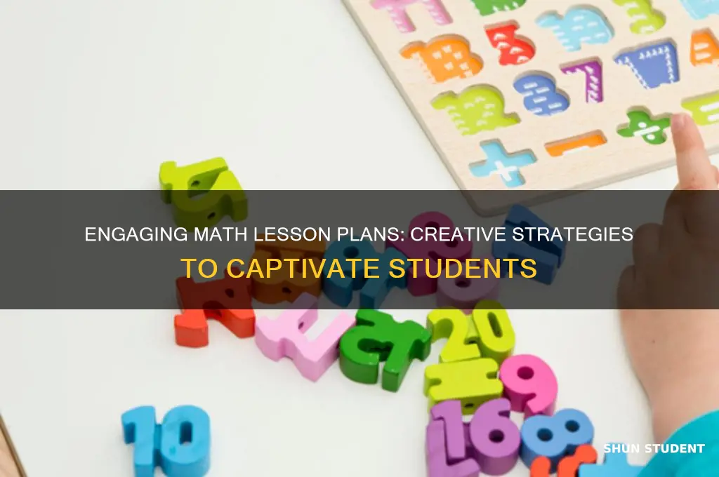 what lesson plan in math will engaged student