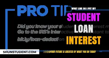 Where to Deduct Student Loan Interest on Your Tax Return