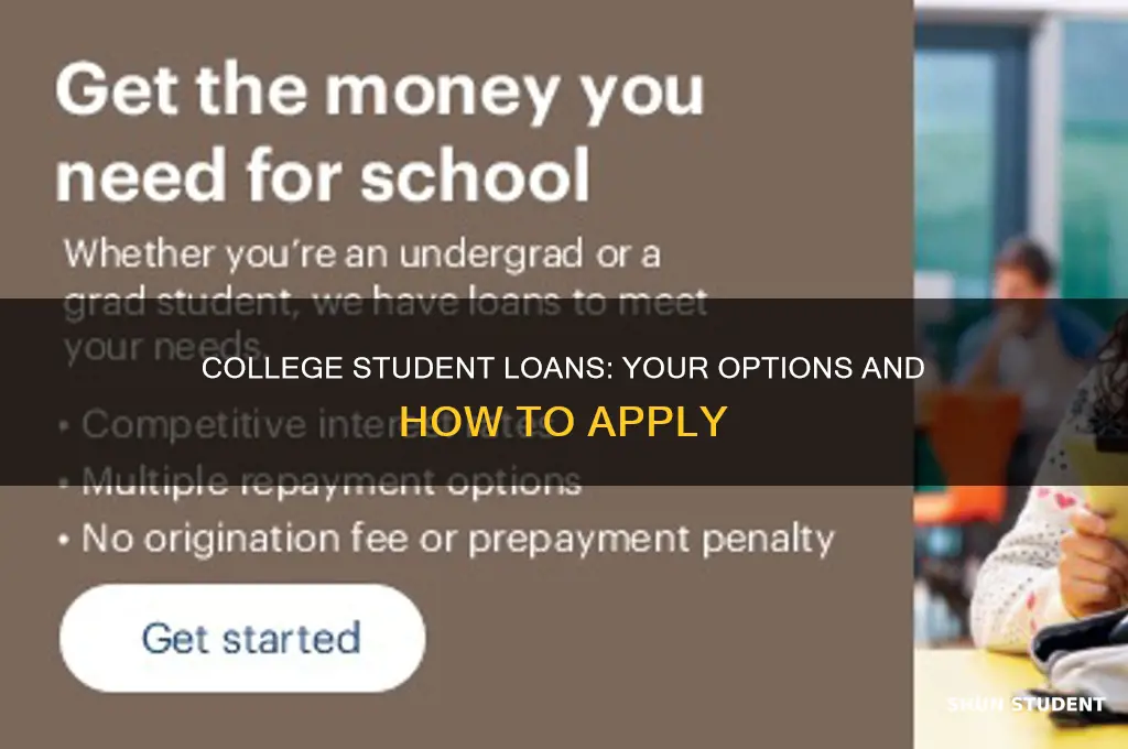 what loans can college students get to pay for college