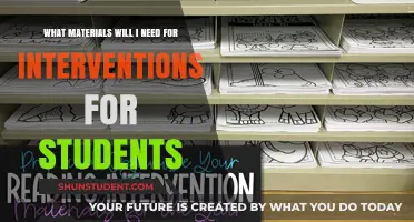 Essential Materials for Effective Student Interventions: A Comprehensive Guide