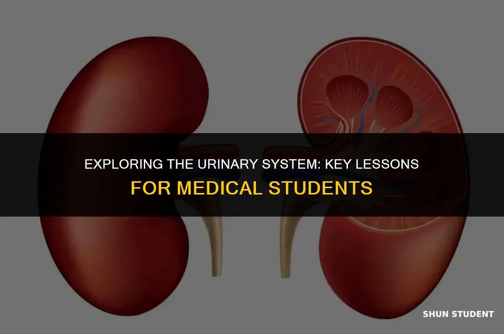 what med students learn in urinary system