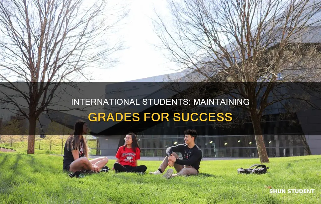 what minimum grade international student need to maintain