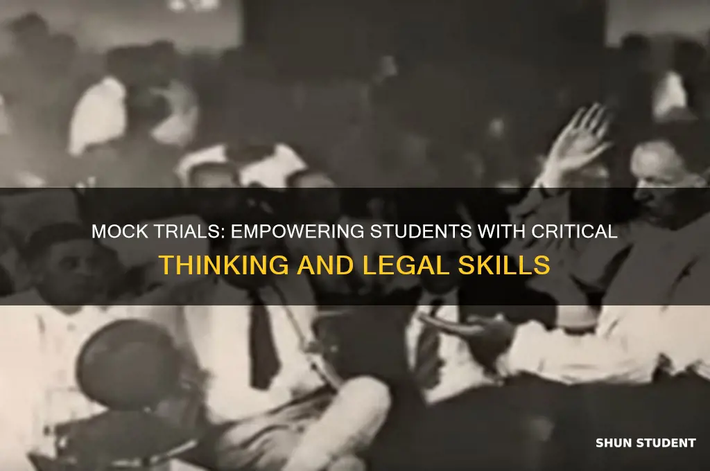 what mock trials teachs students