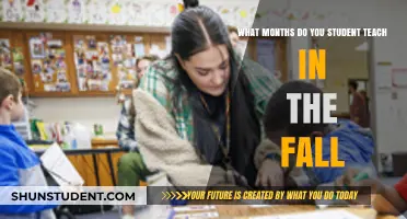 Fall Student Teaching Months: When to Expect Your Classroom Experience